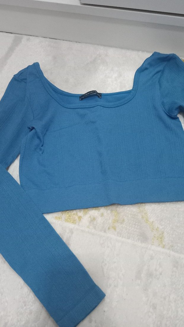 Mavi Crop - Görsel 2