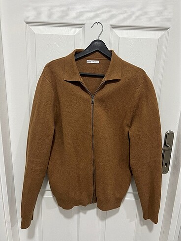 Zara marka taba rengi ceket