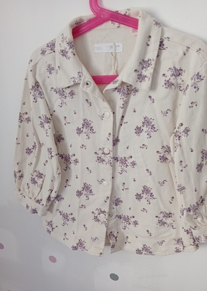 Zara kız çocuk ceket  - Görsel 3