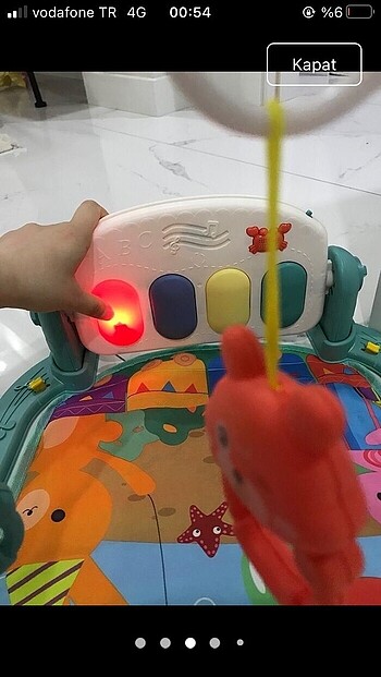 Beden Renk Babycim piyanolu oyun halısı