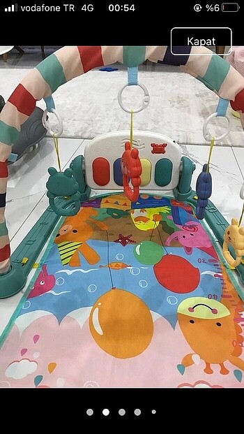 Babycim piyanolu oyun halısı