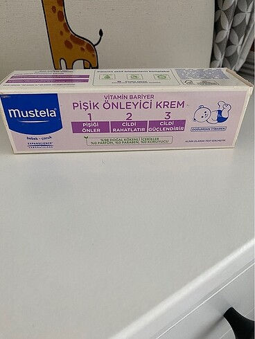 Mustela pişik kremi