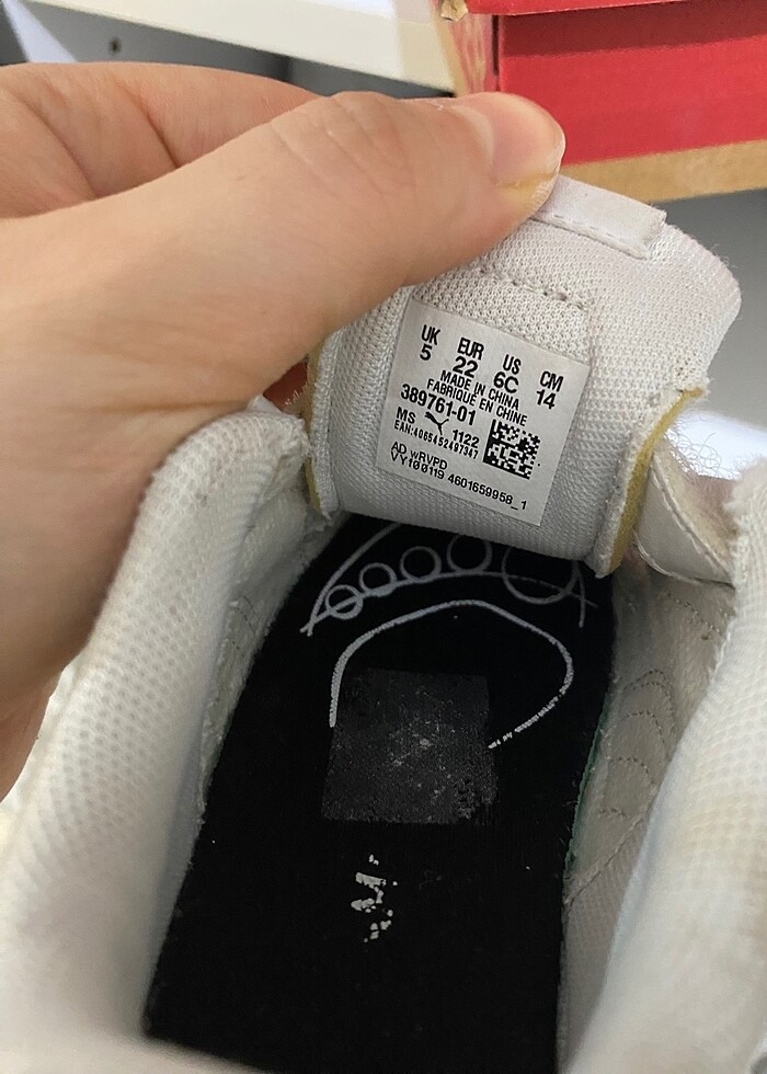 Puma bebek ayakkabı - Görsel 4