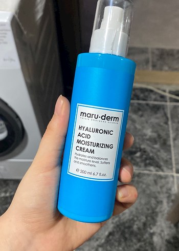Maru.derm Hyaluronik Asit Nemlendirici Krem 200 ml