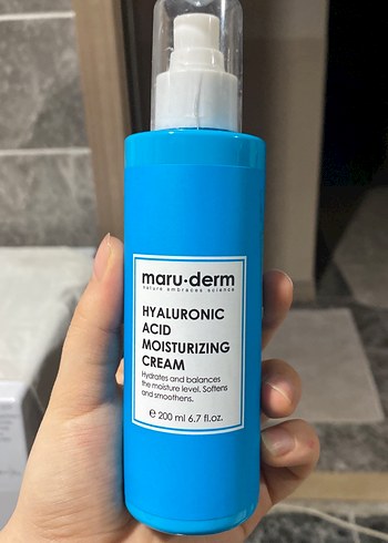 Maru.derm Hyaluronik Asit Nemlendirici Krem 200 ml - Görsel 2