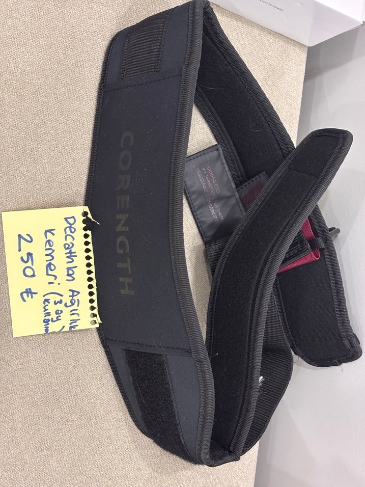 Decathlon Siyah Ağırlık Kemeri - Görsel 2