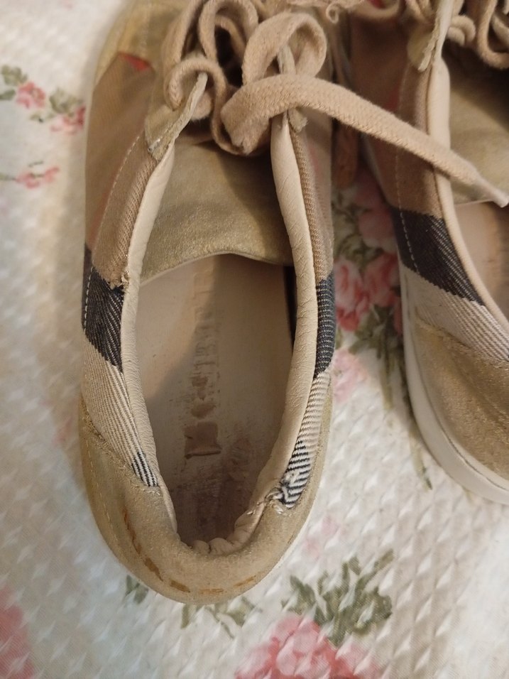 Bej Süet Kadın Dolgu Topuk Spor Ayakkabı - Görsel 2