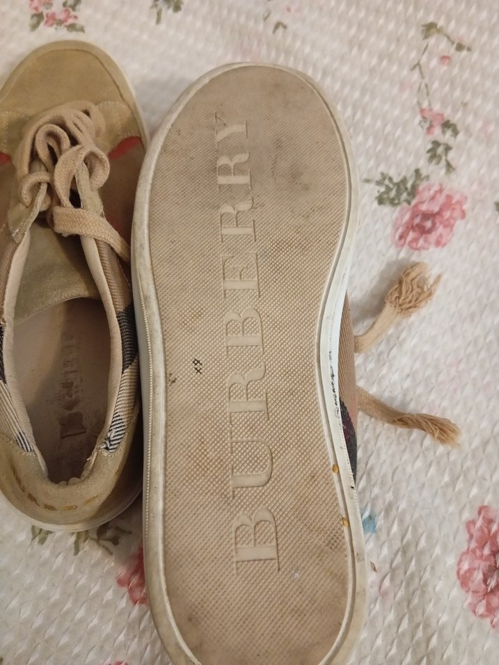 Bej Süet Kadın Dolgu Topuk Spor Ayakkabı - Görsel 4