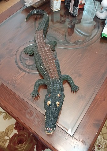 Kahverengi Timsah Figürü - Görsel 6