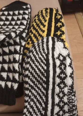 Mor Örgü Kız Çorabı - Görsel 2