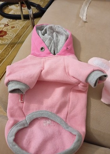 Pembe Pastel Sokak Stili kedi Köpek Kıyafeti - Görsel 4