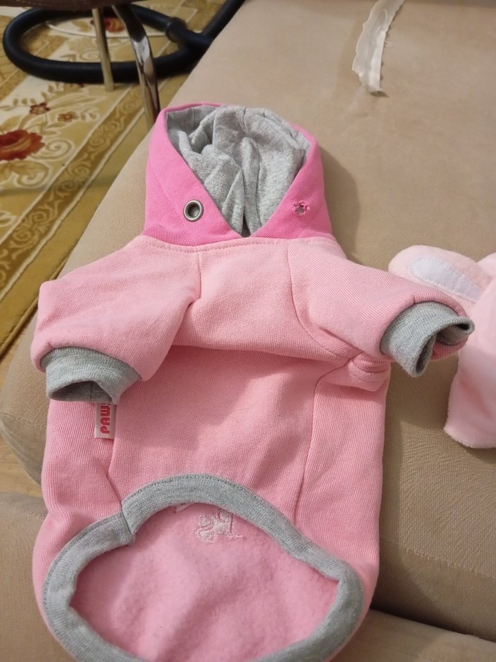 Pembe Pastel Sokak Stili kedi Köpek Kıyafeti - Görsel 4