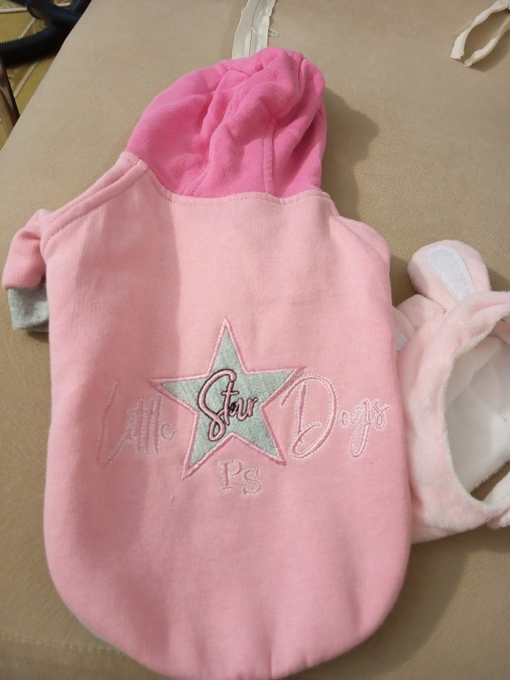 Pembe Pastel Sokak Stili kedi Köpek Kıyafeti - Görsel 3