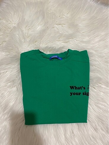 Yeşil Baskılı Tshirt