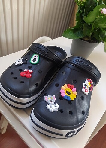 39 Beden siyah Renk Crocs 