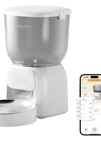  Beden Renk Greenwich Zero Point Beauty Otomatik Akıllı Mama Kabı 4L Wıfı