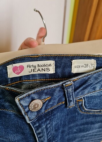 34 Beden Bootcut jean