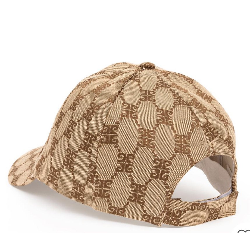 Bej Desenli unisex Şapka - Görsel 3