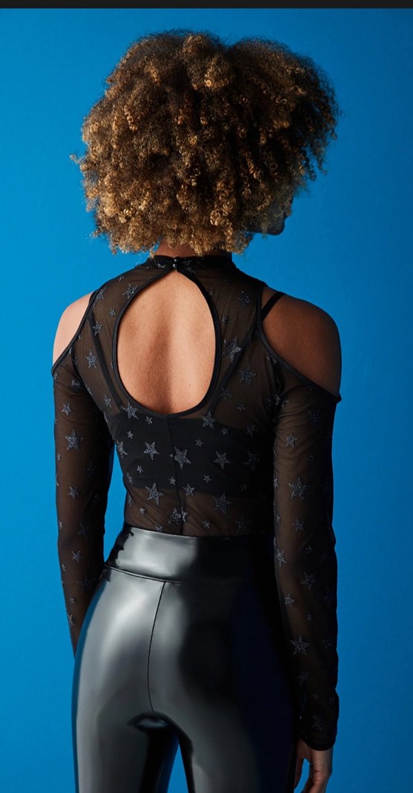 yıldızlı bodysuit - Görsel 3