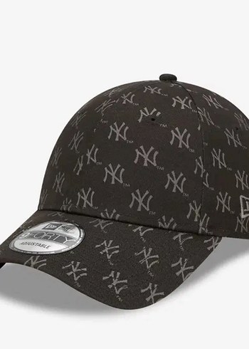 New Era Monogram 9Forty Neyyan Unisex Siyah Şapka
