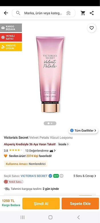 Vücut Losyonu - Görsel 2