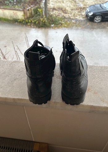 Siyah Deri Mudo  Bot - Görsel 3