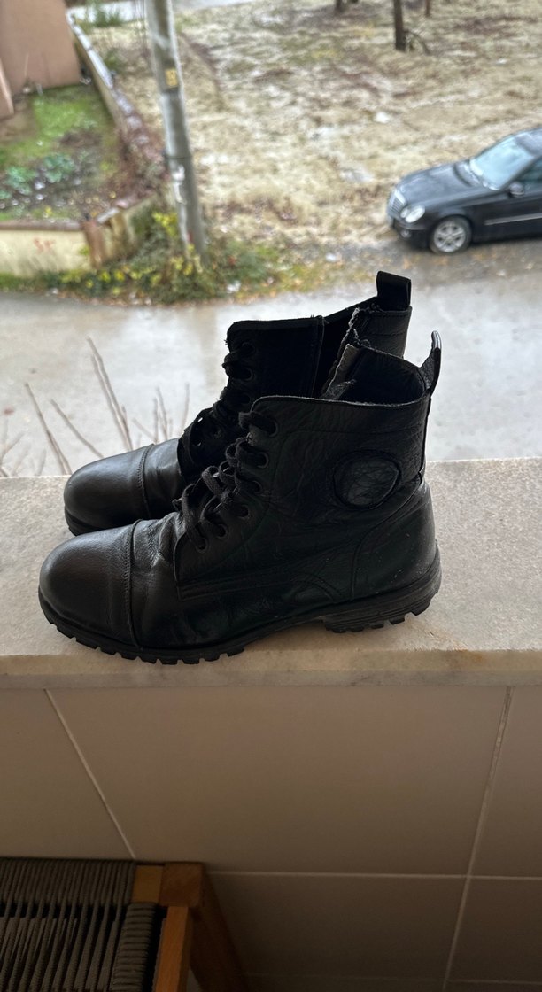 Siyah Deri Mudo  Bot - Görsel 2