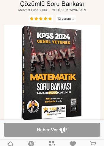 Yedi iklim KPSS 2024 Matematik Soru Bankası Video Çözüml - Görsel 5