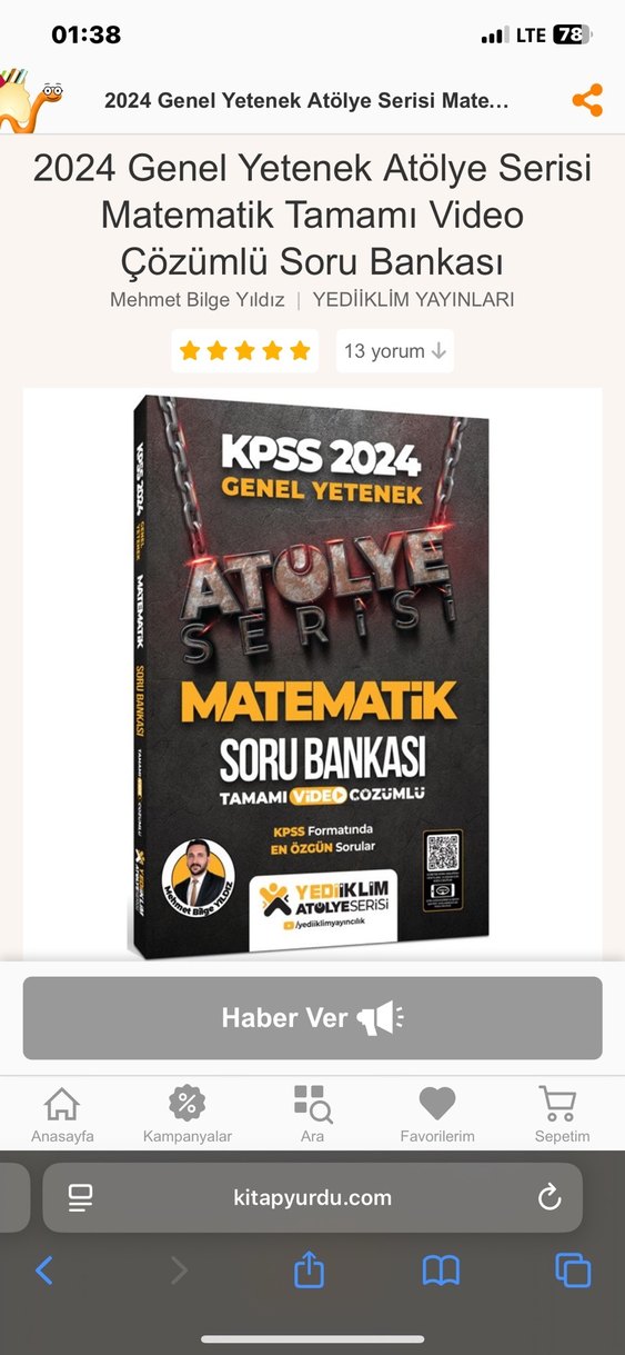 Yedi iklim KPSS 2024 Matematik Soru Bankası Video Çözüml - Görsel 5