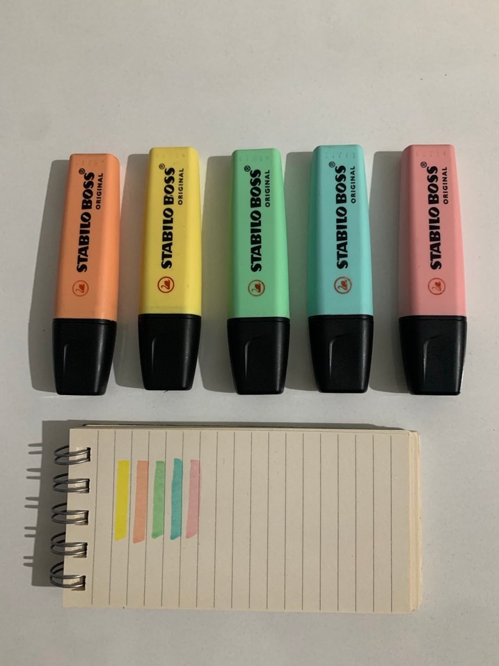 Pastel Renkli Stabilo Boss Fosforlu 5li Kalem Seti - Görsel 2