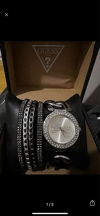 Guess saat ve bileklik