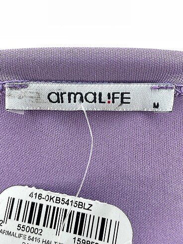 m Beden mor Renk Armalife Bluz %70 İndirimli.