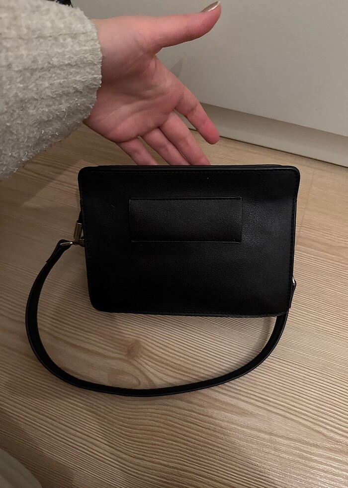 Orijinal deri Kemal tanca kol çantası siyah - Görsel 4