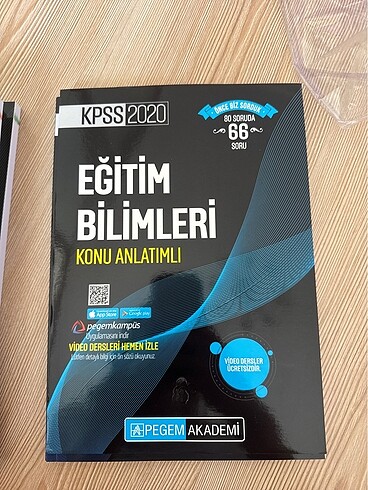 Pegem akademi kpss sıfır 6 adet kitap