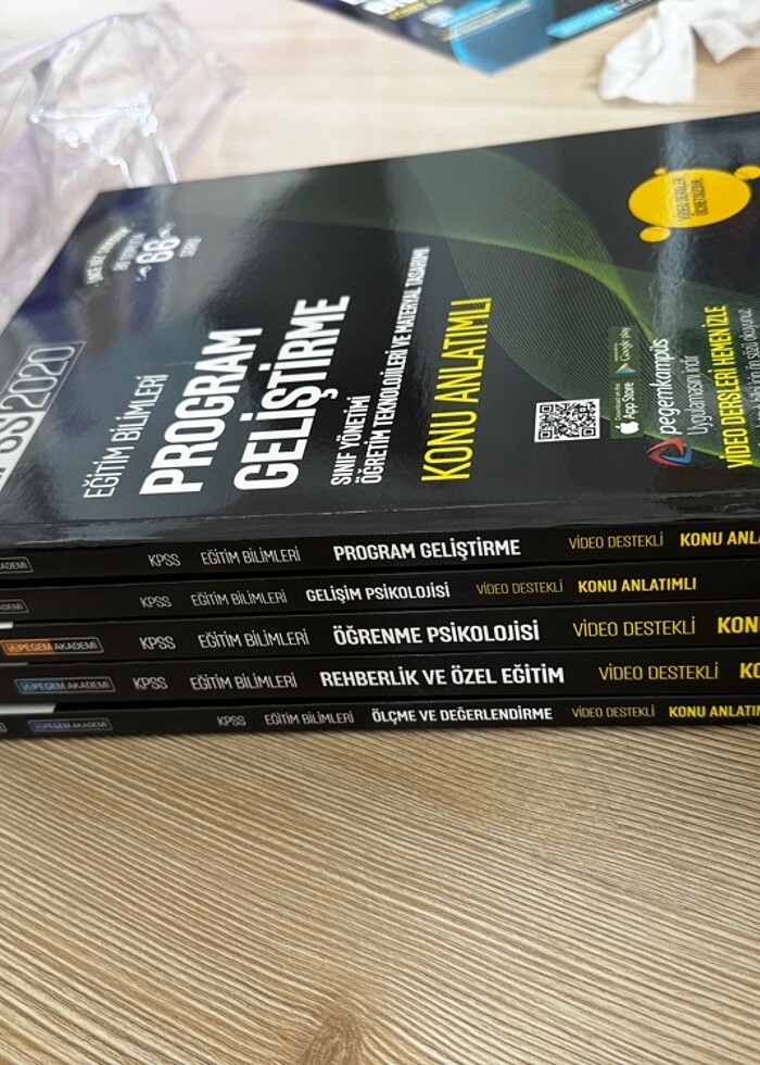 Pegem akademi kpss sıfır 6 adet kitap - Görsel 2