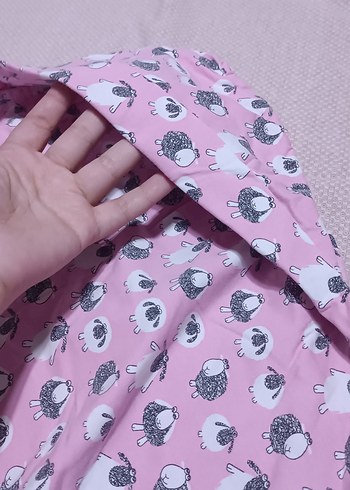 Baskılı Pembe Çocuk Battaniyesi 2'li - Görsel 2