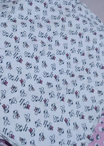 Baskılı Pembe Çocuk Battaniyesi 2'li - Görsel 3