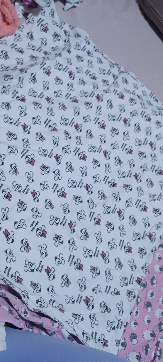 Baskılı Pembe Çocuk Battaniyesi 2'li - Görsel 3