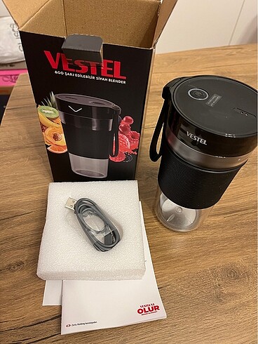 Vestel Mix & Go Şarjlı Blender