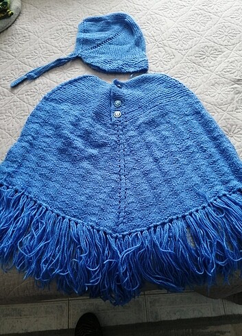 Çocuk pelerini ve şapka takım, - Görsel 2