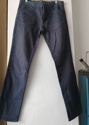 Koton Erkek antrasit renk Denim Kot Pantolon - Görsel 2