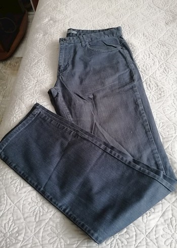 Koton Erkek antrasit renk Denim Kot Pantolon - Görsel 4