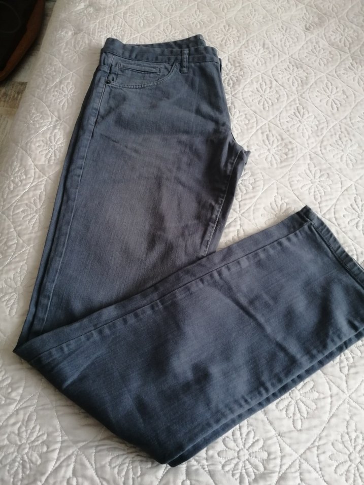 Koton Erkek antrasit renk Denim Kot Pantolon - Görsel 5