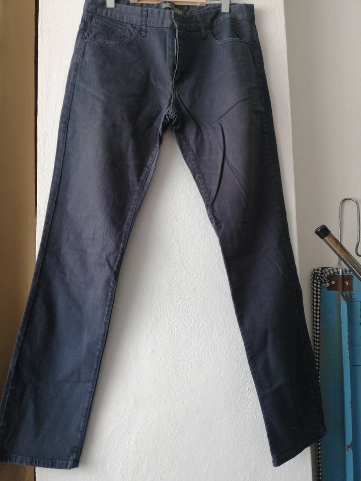 Koton Erkek antrasit renk Denim Kot Pantolon - Görsel 2