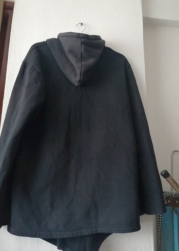 Fabregas, Xl, Siyah Fermuarlı Midi Ceket - Görsel 3