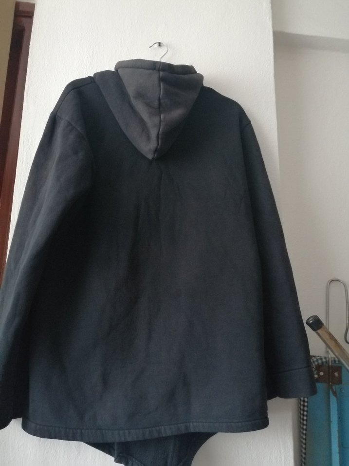 Fabregas, Xl, Siyah Fermuarlı Midi Ceket - Görsel 3