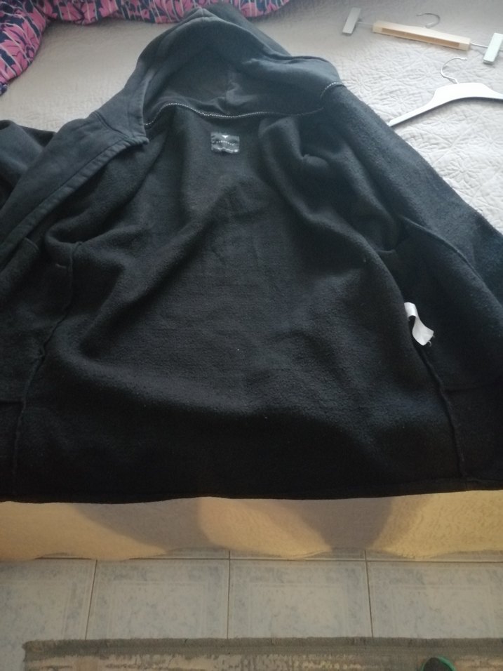 Fabregas, Xl, Siyah Fermuarlı Midi Ceket - Görsel 4