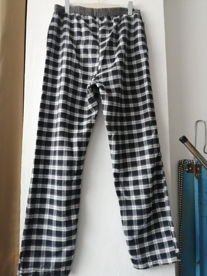 Tiffany&tomato L,  Ekose Rahat Kesim erkek Kumaş Pantolon - Görsel 2