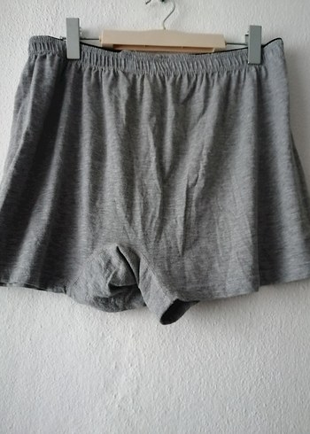 Gri Erkek Boxer, Rahat Kesim, Kısa Boy. Xxl beden - Görsel 2