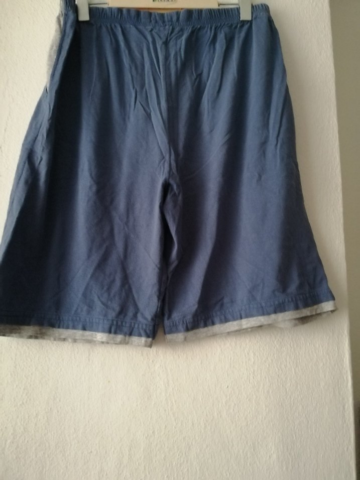 Mavi Rahat Kesim Erkek Mini Şort, xxl beden - Görsel 2